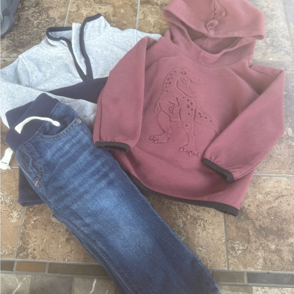 GAP Red Sweatshirt Cozy Hoodie